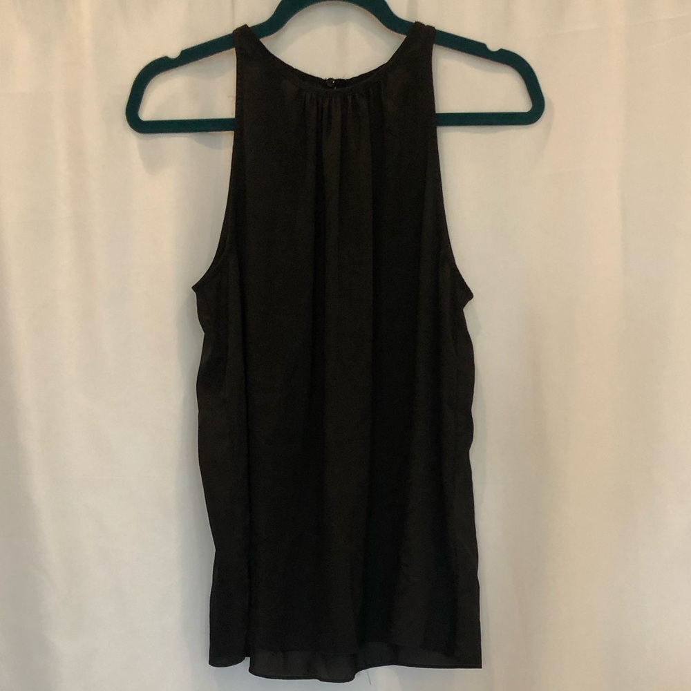 Medium, black sleeveless blouse by DO+BE